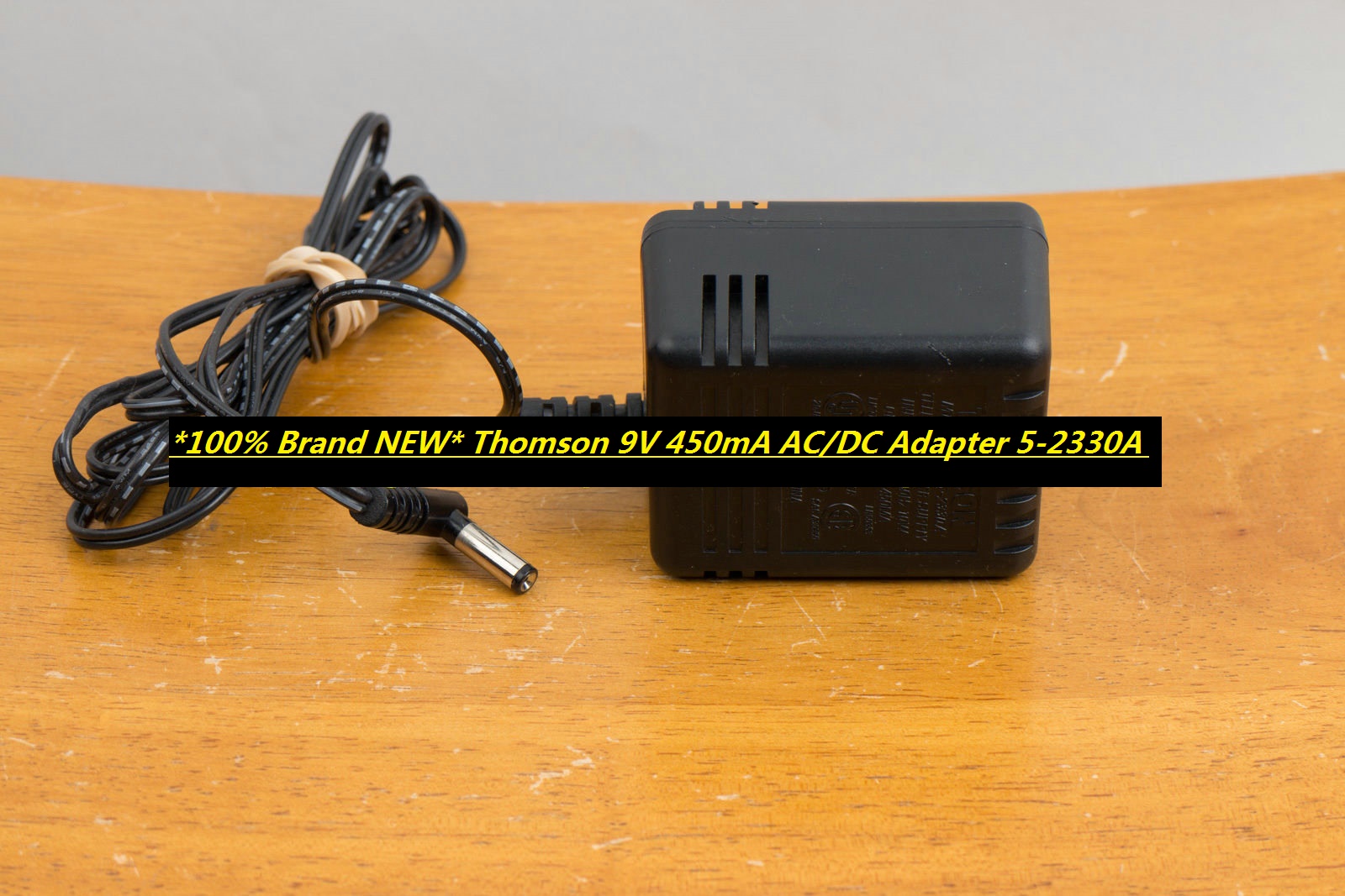 *100% Brand NEW* Thomson 9V 450mA AC/DC Adapter 5-2330A Power Supply - Click Image to Close